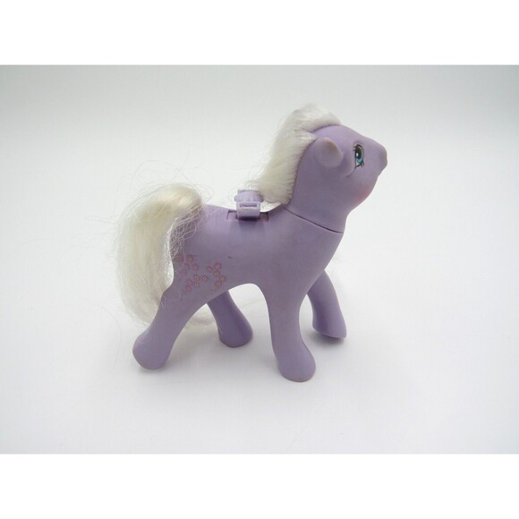 MLP Vintage My Little Pony Forget Me Not Flutter 1986 G1 Purple Collector Toy - Picture 5 of 14